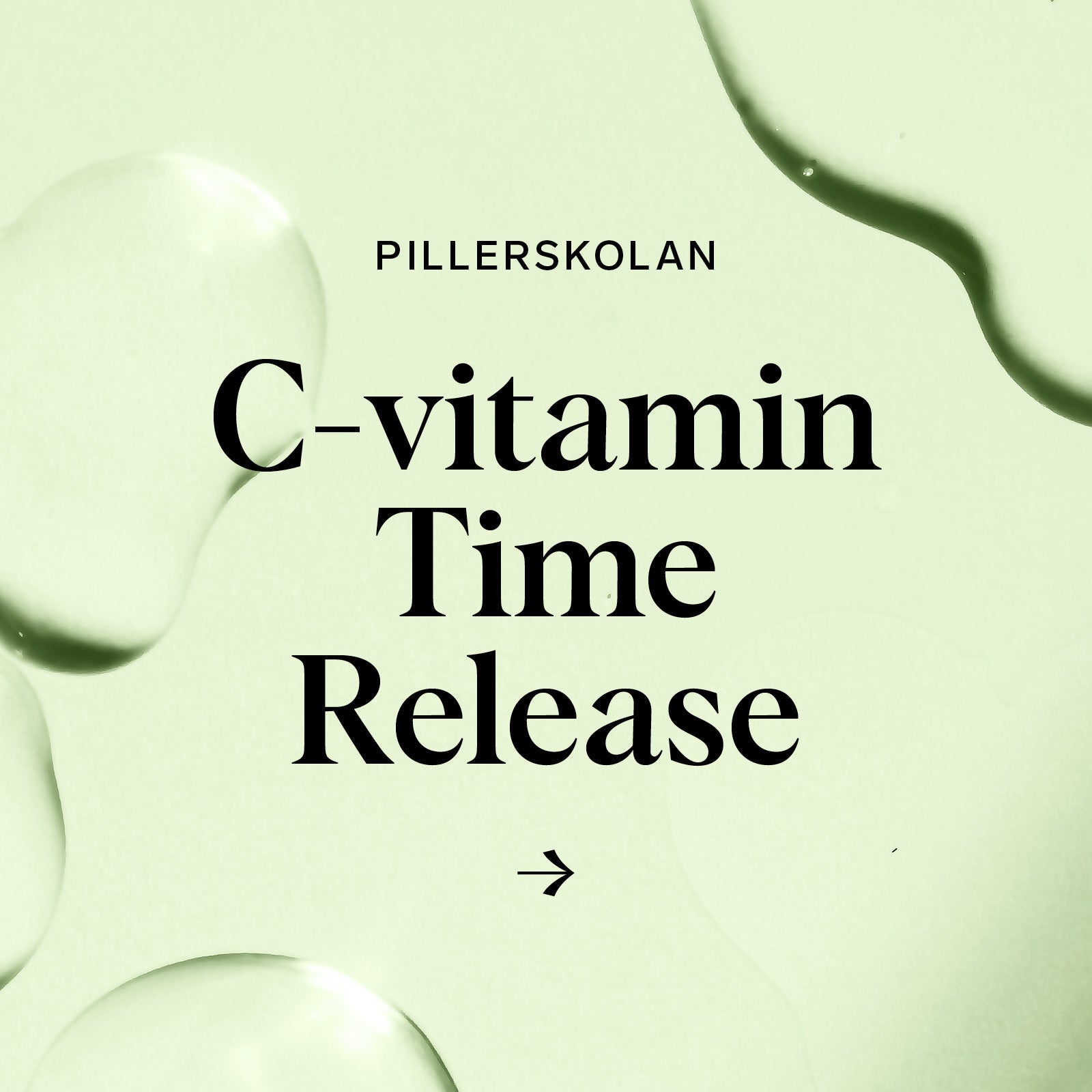 Pillerskolan C-vitamin Time Release card image
