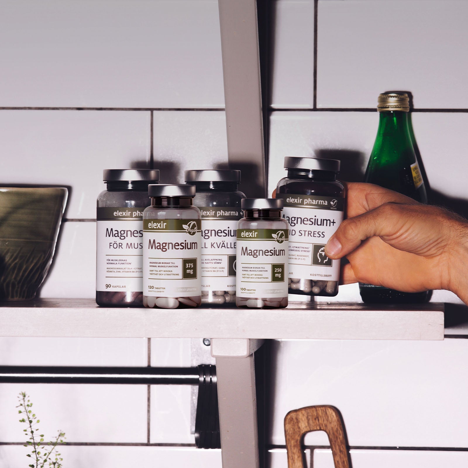 Hur mycket magnesium per dag behöver man äta? card image