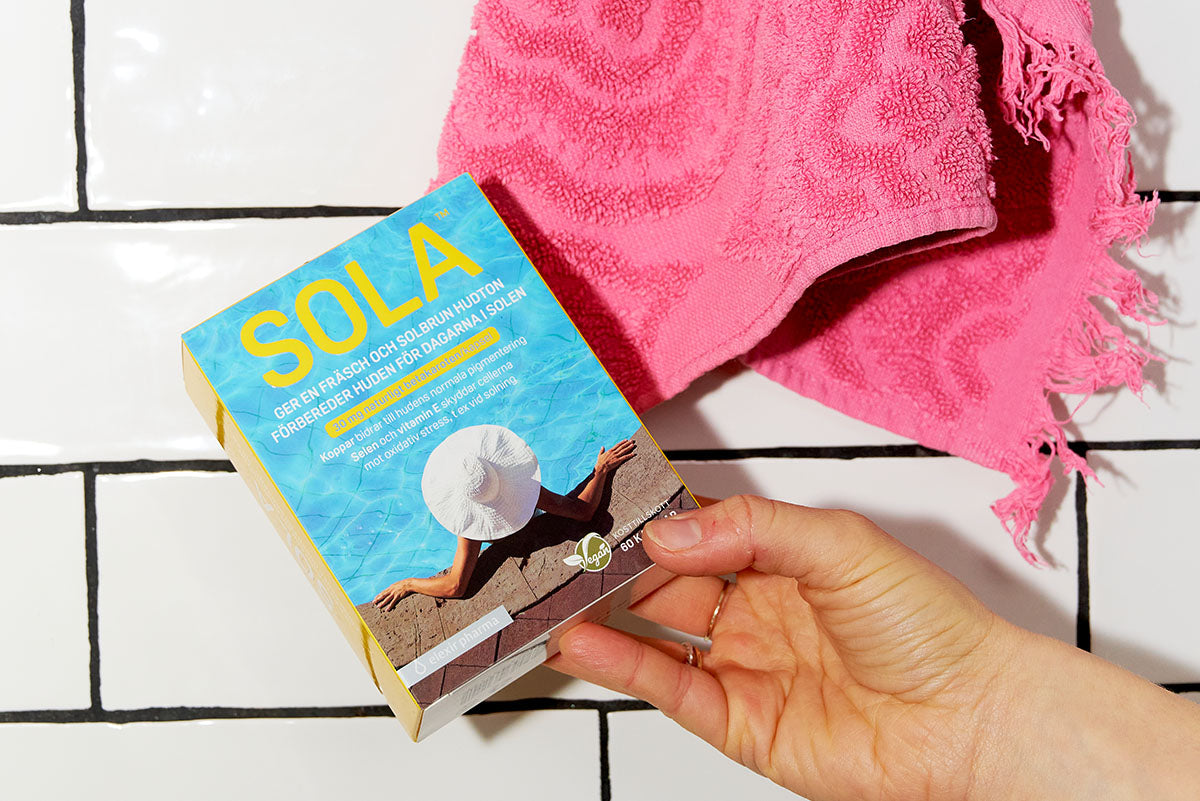 Vårsolen är här - Boosta huden inifrån och ut! card image